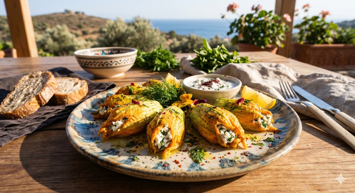 Çiçek Dolma — Cunda Balıkçısı
